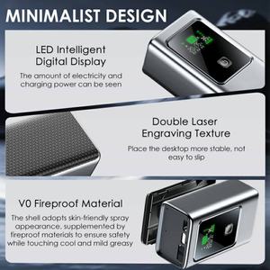 Cargador Portátil Mini de Carga Rápida con Pantalla Digital de 35W y Logotipo Personalizado, Batería Externa de Alta Capacidad de 10000mah para Teléfono - Product Image 4