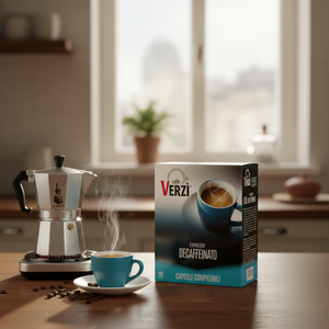 Caffè Verz 100 Capsule Decaffeinate Compatibili con Bialetti per Viaggio Set Prodotto in Plastica e Metallo 0,15g/Capsula - Product Image 2