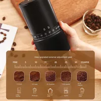 1000mah Rechargeable Portable Électrique Moulin À Café Design Moderne Usage Domestique Moulin À Haricots Noyau De Broyage En Céramique De Haute Précision