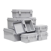 Boîtier électronique extérieur étanche en plastique Boîte de jonction de fils de câbles Boîte de distribution de bornes MCB de haute qualité OEM