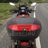 Boîte de rangement arrière de luxe d'occasion OEM 811 PP 52L pour scooter de personnes âgées, coffre de moto