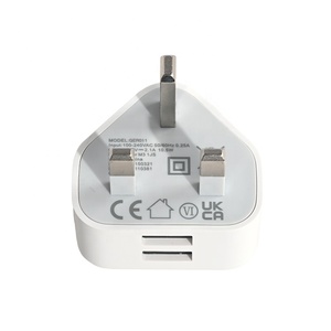<span class=keywords><strong>2</strong></span>-Port 5V 2A 10W <span class=keywords><strong>USB</strong></span> tường sạc <span class=keywords><strong>adapter</strong></span> điện thoại thông minh/ipad/máy ảnh/MP3 phổ 3 pin Anh cắm sạc du lịch cho máy tính xách tay - Product Image 5