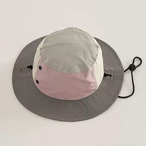 Chapeau de pêche d'été imperméable de haute qualité personnalisé OEM Chapeaux Boonie à large bord avec logo brodé - Product Image 2