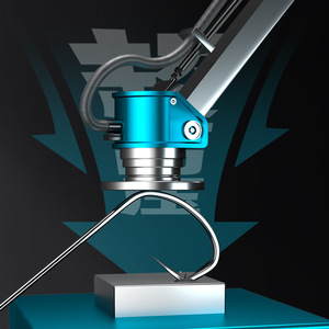 Hameçons de pêche Langya améliorés, sans ardillon, noirs, pour la pêche au carpe crucian en fond, affûtés chimiquement, pour réservoirs et étangs - Product Image 1