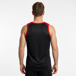 Camiseta Deportiva de Tirantes para Boxeo Tailandés, Tejida, Suave, Vintage, Transpirable, de Secado Rápido, de Alta Calidad, con Logotipo Frontal Personalizado, Fabricada por ODM - Product Image 3