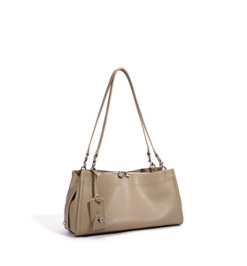 Factory OEM Luxury Designer Classic Cow Leather Handbag Women's Genuine Leather Shoulder <b>Large</b> Capacity Multi-Pocket Tote Bag - Product Image 3