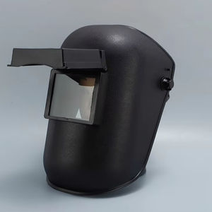 Casco da Saldatore Regolabile in Fibra <span class=keywords><strong>di</strong></span> Vetro con Lente Ribaltabile Nera Resistente al Calore ATPV 20.0cal/sqcm Protezione Dielettrica Schermo Facciale - Product Image 2