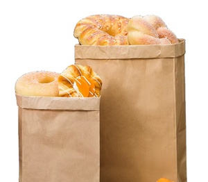 Wholesale Food Grade Paper Bag Sandwiches Hot <strong>Dogs</strong> Fruit and Vegetable Packaging Brown or White Kraft Paper Bags of High Quality - Product Image 1