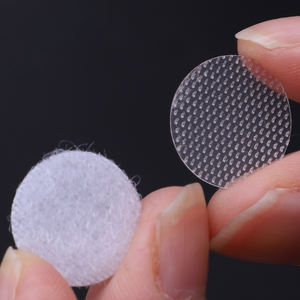 Haute qualité boucle blanche crochet <span class=keywords><strong>blanc</strong></span> Velcroes points fort adhésif sans trace crochet et boucle points Velcroes adhésif amovible - Product Image 5