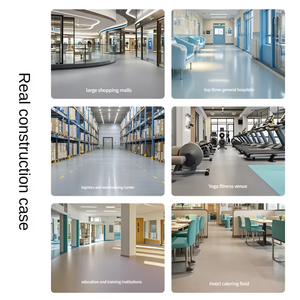 Piso de plástico de PVC de 2mm de Material nuevo <span class=keywords><strong>LG</strong></span> para oficina comercial Hotel B1 piso de cuero moderno antiestático ignífugo - Product Image 6