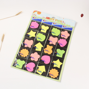 Wholesale Sticky Note Set Stationery Special Shape <b>Memo</b> <b>Pad</b> With Sticky School Supplies Notepad - Product Image 1