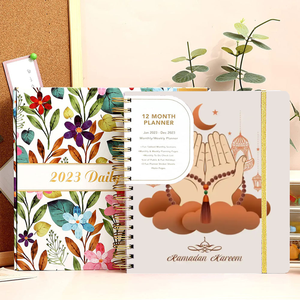 Bán Buôn Giá Rẻ Tùy Chỉnh Ramadan Kế Hoạch Inspirational A5 Tự Chăm Sóc Máy Tính Xách Tay Xoắn Ốc Văn Phòng Phẩm Tạp Chí Hồi Giáo Hồi Giáo Quà Tặng - Product Image 5
