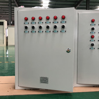 Boîtier de commande de ventilateur industriel à double vitesse avec alimentation unique, 380V, capacité 100A, interrupteur de secours, armoire de distribution Zhaoyang ZY