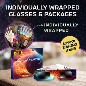 <span class=keywords><strong>Gafas</strong></span> de <span class=keywords><strong>Eclipse</strong></span> Solar de Cartón con Certificación CE ISO, Seguras y Cumplen con la Normativa de la UE, <span class=keywords><strong>para</strong></span> Promociones Deportivas y de Entretenimiento - Product Image 5