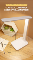 Batterie intégrée Rechargeable professionnelle LED lampe de bureau lecture bureau lumière tactile Dimmable moderne chevet étude lampe de Table