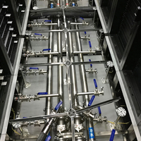 Collecteur de refroidissement liquide en acier inoxydable SS304 SS316L, type à raccord Tri-Clamp, collecteur de distribution de liquide de refroidissement pour centre de données CDU