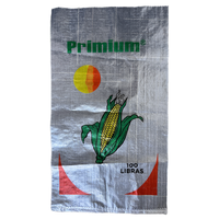 Échantillon gratuit transparent en gros 25kg 50kg 50lb clair Saco Poly plastique polypropylène tissé sacs nouveau sac de riz vide