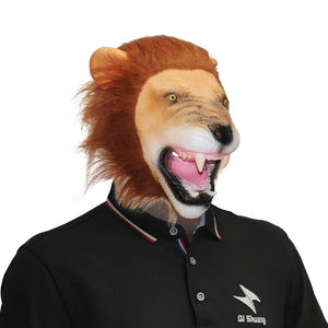 <span class=keywords><strong>Maschera</strong></span> in Latex a Forma di <span class=keywords><strong>Leone</strong></span> Cartoon, per Feste, Festival, Celebrazioni, Attività Divertenti, Regalo, Costume da Animale - Product Image 4