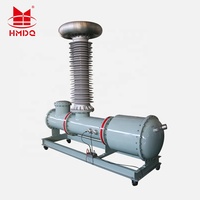 Juego de probador HV de alto voltaje SF6 transformador de prueba de CA inflable 200kV HV probador de resistencia para prueba de descarga parcial