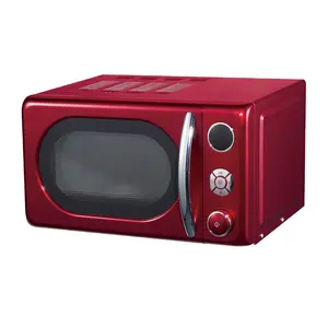Atasan Meja Sentuh Digital 20 L, Oven Microwave Penggunaan Di Rumah dengan Microwave dan Panggangan