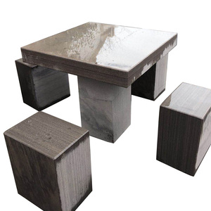 Modern Outdoor Garden <span class=keywords><strong>Stone</strong></span> Mesas e Cadeiras Bench Escultura Produto para Mesa De Café Mesa De Xadrez - Product Image 6
