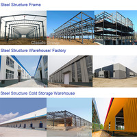 Hangar préfabriqué bâtiment métal kit de construction entrepôt structures en acier usine