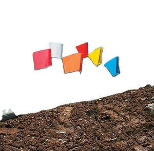 Bandera de Seguridad Personalizada de PVC para Exteriores, Tamaño 4*5 Pulgadas, con Logotipo Personalizado en Fibra de Vidrio, para Jardín Pequeño, Advertencia, Topografía, Césped - Product Image 4