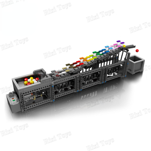 Khuôn Vua 26002 GBC dây chuyền sản xuất bóng nhà máy cầu vồng bước hạt nhỏ trẻ em lắp ráp đồ chơi khối xây dựng bộ - Product Image 1