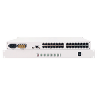 Haute qualité E1 Transmission 30 canaux FXO/FXS téléphone PCM multiplexeur fibre optique Mux Port produits de télécommunications