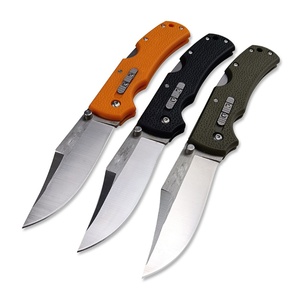 Cuchillo de Bolsillo para Exteriores CS DOUBLE SAFE 23JC, Hoja 8Cr13Mov, 57-60HRC, Herramienta Plegable para Camping y Caza, Mango de Fibra de Vidrio y Nylon OEM - Product Image 1