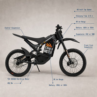 Özelleştirilmiş 6000w Motosiklet Arazi Tipi Elektrikli Motosiklet LED Ekran En İyi Fiyat 200 Bin Aylık Arama Sayısı Toptan Satış Fırsatı