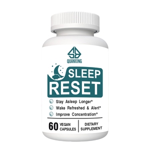 Capsules de racine d'Ashwagandha naturelle OEM pour adultes, soin nocturne quotidien doux - 60 capsules - Product Image 1