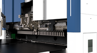 Machine plieuse de panneaux CNC automatique durable pour terminal en libre-service avec formage de métal en aluminium de haute précision de 1400 mm