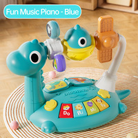 Ensemble de piano électrique pour enfants, jouets sensoriels éducatifs Montessori, fournisseur de jouets sensoriels, éveil musical, jeu de coordination des mains, modèle
