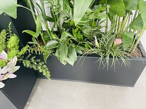 <span class=keywords><strong>Pot</strong></span> de fleurs en aluminium pour la décoration extérieure de la maison, jardin, assemblage en métal, grande taille - Product Image 3