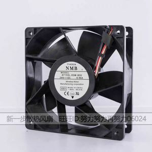 พัดลมระบายความร้อนแบบแกน NMB รุ่น 12038 24V 0.96A 4715VL-05W-B50 สำหรับอินเวอร์เตอร์ - Product Image 2