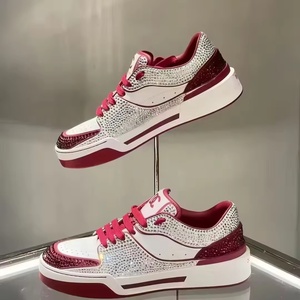 Zapatos de Diseñador de Alta Gama con Diamantes, Zapatillas de Moda para Mujer, Transpirables y Cómodas, Zapatos Casuales de Estilo Masculino para Caminar - Product Image 4