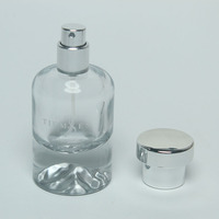 Huile de parfum Atar arabe pour hommes 5 ml 10 ml 15 ml 30ml 40 ml 85ml Mini bouteille de parfum argentée pastel en verre rond givré