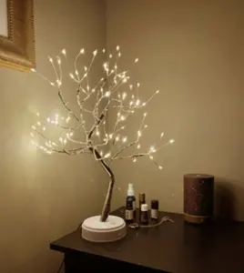 L Hot Sale Pine Needle Tree Lamp LED Christmas Ambient Home Light Indoor Festival LED Christmas Decor lights