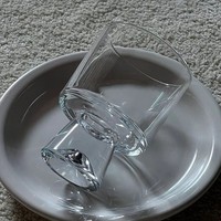 Gobelet en verre 250 ml (10 oz) pour desserts créatifs, idéal pour milkshakes, jus et café, verre à pied haut pour la maison
