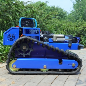 เครื่องตัดหญ้าอัจฉริยะอเนกประสงค์แบบ DIY ใช้พลังงานน้ำมันเบนซิน ขายดี ขนาด 150 มม. หุ่นยนต์ตัดหญ้าควบคุมระยะไกลสำหรับพื้นที่ขนาดใหญ่ - Product Image 4