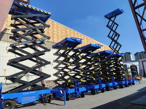 Khuyến mãi nâng người di động 8m 10m 12m 14m 16m, giàn giáo nâng người di động, nâng người điện di động, giàn nâng cắt kéo điện - Product Image 6