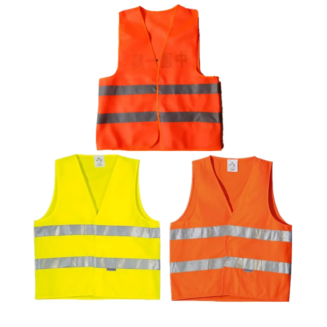 Customized High Visibility Jacket Safety Vest Reflective Jacket With Led Flash