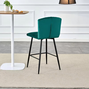 Bán buôn Chất lượng cao Trắng nhà bàn ăn sử dụng hiện đại sang trọng vải Thanh ghế cho nhà bếp & nhà hàng - Product Image 4