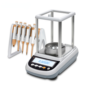 Balance analytique semi-micro de laboratoire 220g 102g 0,1mg 0,01mg avec calibration interne, verre anti-vent FA22105SEM - Product Image 4