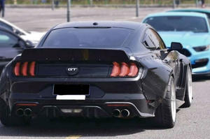 Kit de Carrocería de Alta Calidad en Oferta para <span class=keywords><strong>Mustang</strong></span> 18-23, Estilo Clinched, Lip Delantero, Difusor Trasero, Faldones Laterales, Cejas de Rueda, Instalación con Tornillos - Product Image 4