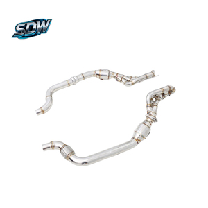 Sistema de Escape Catback de Titanio Personalizado para <span class=keywords><strong>Ford</strong></span> <span class=keywords><strong>F</strong></span>-<span class=keywords><strong>150</strong></span> / Ranger / Raptor / Maverick / <span class=keywords><strong>Bronco</strong></span> / Edge, Silenciador de Alto Rendimiento - Product Image 1