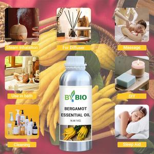 Huile Essentielle de Bergamote Pure de Qualité Supérieure en Gros, Grade Cosmétique Naturel pour Soins de la Peau et des Cheveux, Nourrissante pour Tous Types de Peau - Product Image 2