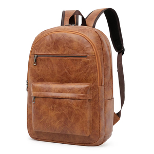 Nuovo <span class=keywords><strong>zaino</strong></span> da <span class=keywords><strong>uomo</strong></span> da viaggio impermeabile in pelle elegante personalizzato - Product Image 6