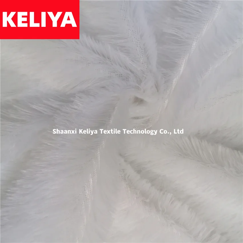 KELIYA China Manufacture New Style Polyester Mikro faser Plüsch Stoff Plüsch Stoff für die Herstellung von weichen Spielzeugen
